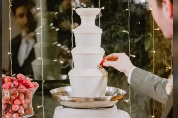 fuente chocolate bodas